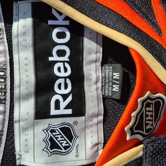Anaheim Ducks NHL Reebok Hockey Jersey Size Medium Pre-owned - Picture 3 of 9